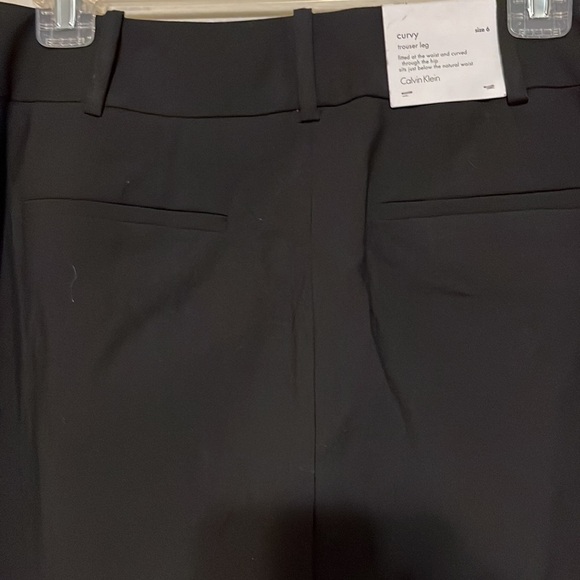 Calvin Klein curvy fit black pants. Size 6 - Picture 3 of 8